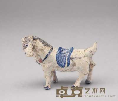 唐 琉璃马 高6cm
